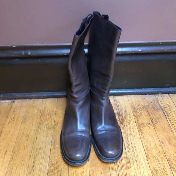 Prada Shoes - PRADA Leather Boots